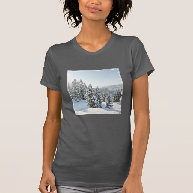 Ice & Snow | Allgäu Bavaria Southern Germany T-Shirt (Front)