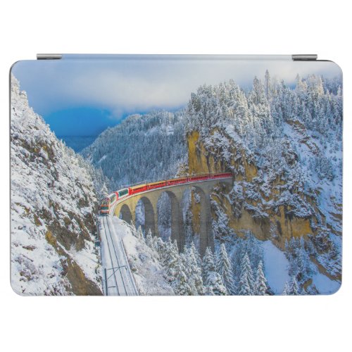 Ice  Snow  Bernina Express Switzerland iPad Air Cover
