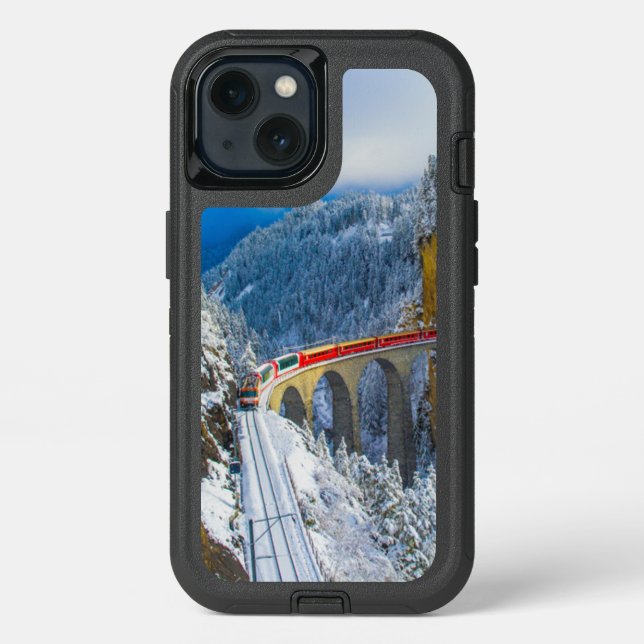 Ice & Snow | Bernina Express, Switzerland Otterbox iPhone Case (Back)
