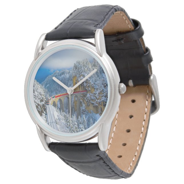 Ice & Snow | Bernina Express, Switzerland Watch (Angled)