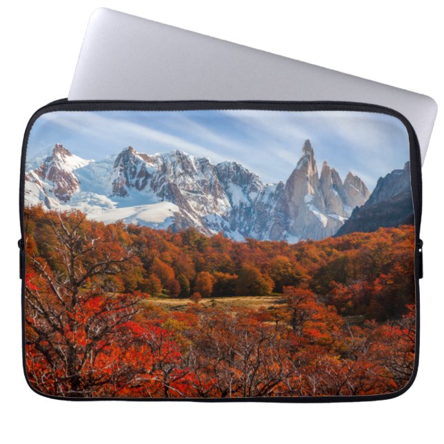 Ice & Snow | El Chalten, Argentina Patagonia Laptop Sleeve (Front)
