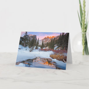 Ice & Snow Estes Park, Colorado Card
