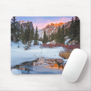 Ice & Snow   Estes Park, Colorado Mouse Pad