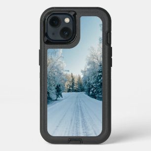 Ice & Snow   Frozen Winter Road Russia, Siberia iPhone 13 Case