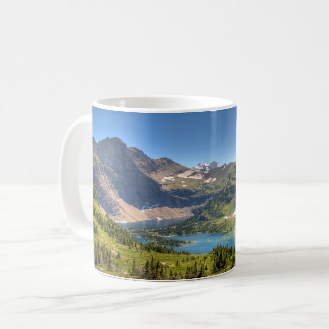 Ice & Snow | Glacier National Park, Montana Coffee Mug (Front Left)