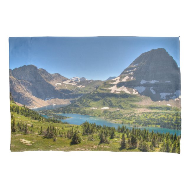 Ice & Snow | Glacier National Park, Montana Pillow Case (Front)