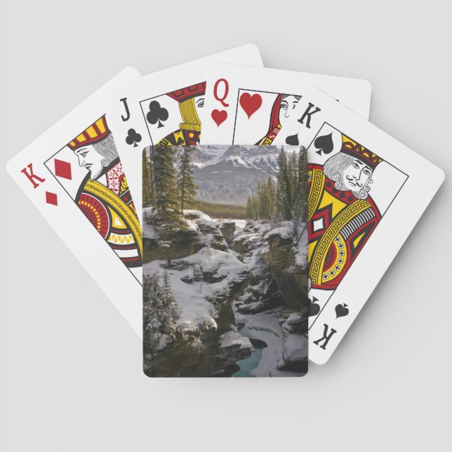Ice & Snow | Jasper National Park Alberta, Canada Poker Cards (Back)
