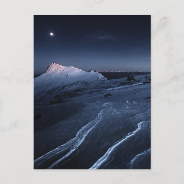 Ice & Snow | Kiso-Komagatake Plateau, Japan Alps Postcard (Front)