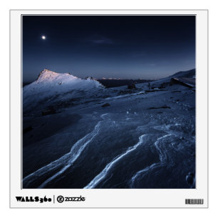 Ice & Snow Kiso-Komagatake Plateau, Japan Alps Wall Decal