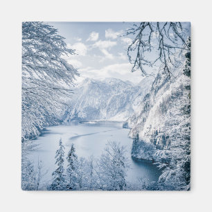 Ice & Snow Königssee Lake, Germany Magnet