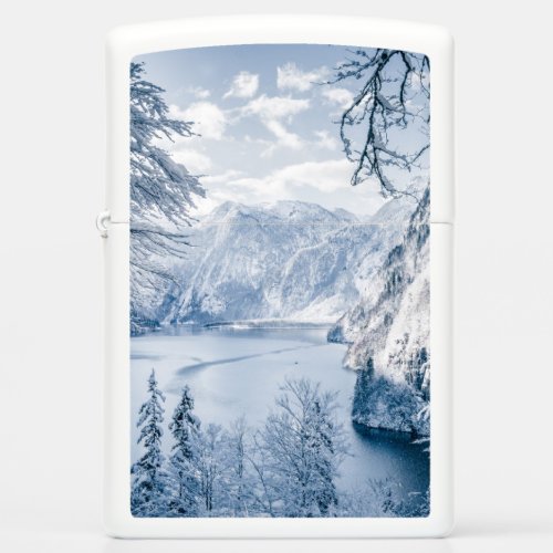 Ice  Snow  Knigssee Lake Germany Zippo Lighter