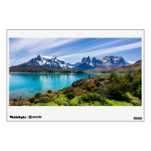 Ice  Snow  Lake Pehoe Patagonia Chile Wall Decal