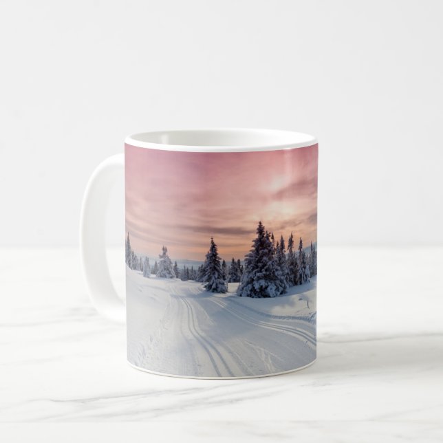 Ice & Snow | Lillehammer, Norway Coffee Mug (Front Left)