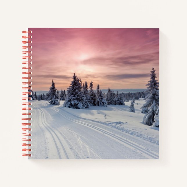 Ice & Snow | Lillehammer, Norway Notebook (Front)