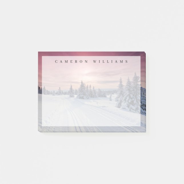 Ice & Snow | Lillehammer, Norway Post-it Notes (Front)