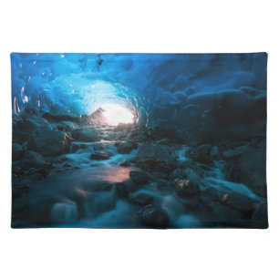 Ice & Snow   Mendenhall Glacier, Juneau, Alaska Cloth Placemat
