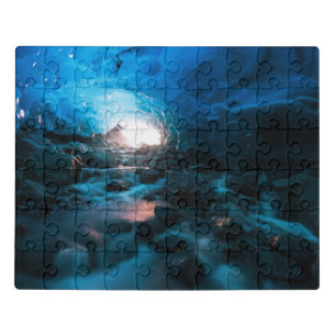 Ice & Snow Mendenhall Glacier, Juneau, Alaska Jigsaw Puzzle