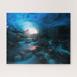 Ice & Snow Mendenhall Glacier, Juneau, Alaska Jigsaw Puzzle