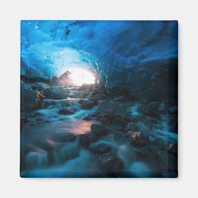 Ice & Snow | Mendenhall Glacier, Juneau, Alaska Magnet (Front)