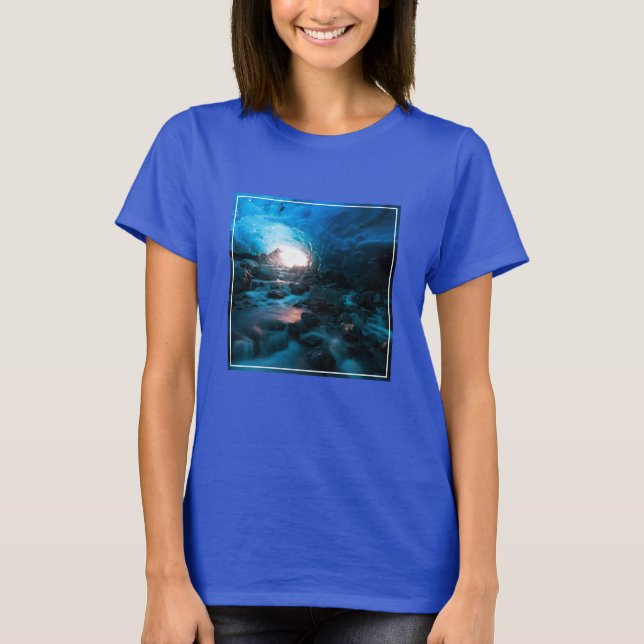 Ice & Snow | Mendenhall Glacier, Juneau, Alaska T-Shirt (Front)