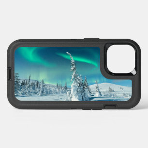 Ice & Snow   Northern Lights, Lapland, Finland iPhone 13 Case