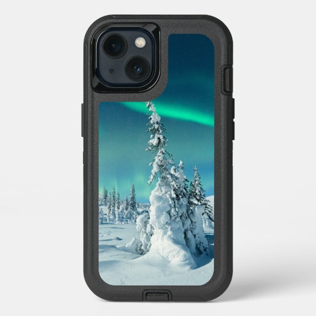 Ice & Snow | Northern Lights, Lapland, Finland Otterbox iPhone Case (Back)