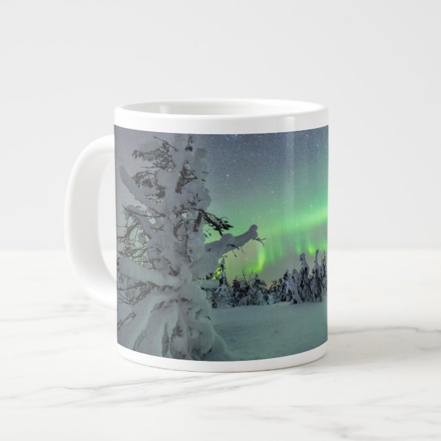 Ice & Snow | Pallas-Yllastunturi National Park Giant Coffee Mug (Front Left)