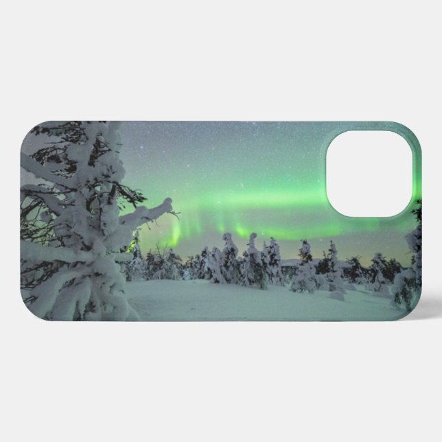 Ice & Snow | Pallas-Yllastunturi National Park iPhone Case (Back Horizontal)