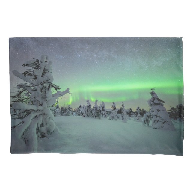 Ice & Snow | Pallas-Yllastunturi National Park Pillow Case (Front)