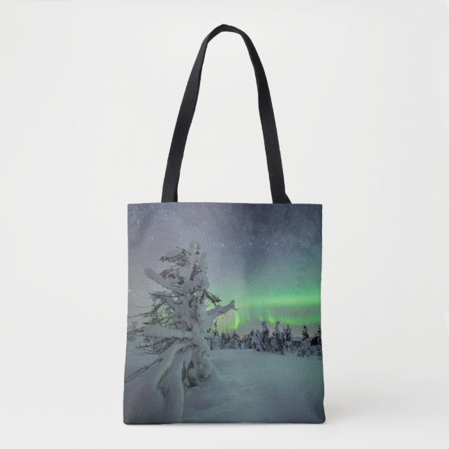 Ice & Snow | Pallas-Yllastunturi National Park Tote Bag (Front)