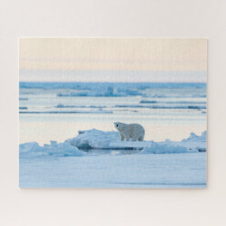 Ice & Snow | Polar Bear Iceberg Norway Jigsaw Puzzle