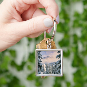 Ice & Snow Rosengarten, Germany Keychain