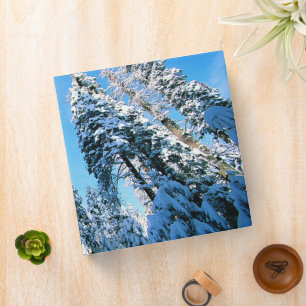 Ice & Snow   Sequoia National Park, California 3 Ring Binder
