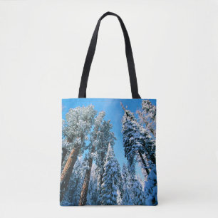 Ice & Snow Sequoia National Park, California Tote Bag