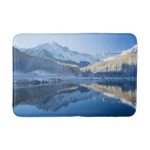 Ice  Snow  Silverton Colorado Bath Mat