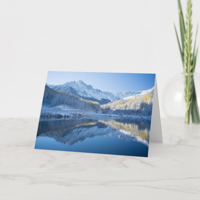 Ice & Snow | Silverton, Colorado Card (Front)