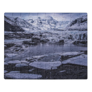 Ice & Snow   Sólheimajökull Glacier, Iceland Jigsaw Puzzle