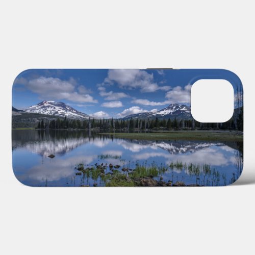 Ice  Snow  Sparks Lake Oregon iPhone 13 Case