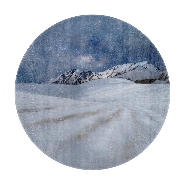 Ice & Snow | Tateyama-Kurobe, Japan Cutting Board (Front)
