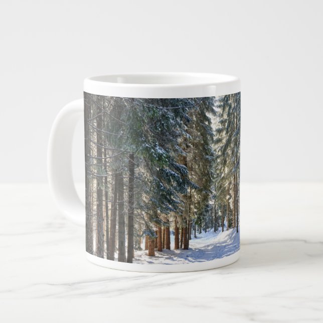 Ice & Snow | Tatra Mountains, Poland Giant Coffee Mug (Front Left)