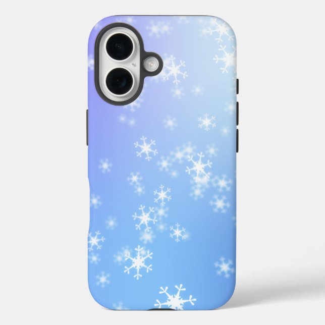Ice & Snow Textured Case-Mate iPhone Case (Back)