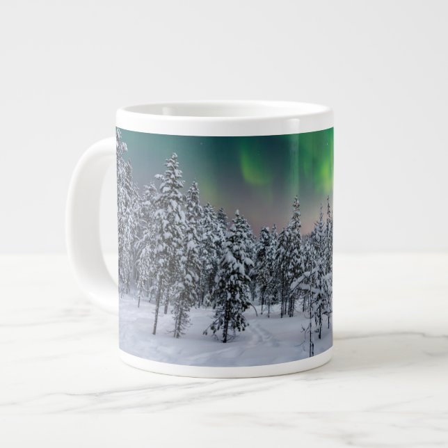 Ice & Snow | Winter Landscape, Finland Giant Coffee Mug (Front Left)