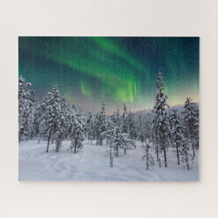 Ice & Snow Winter Landscape, Finland Jigsaw Puzzle