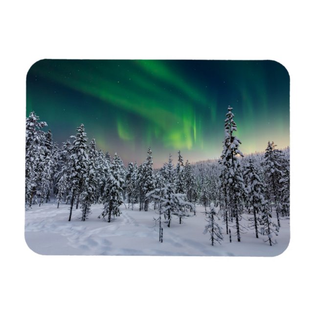 Ice & Snow | Winter Landscape, Finland Magnet (Horizontal)