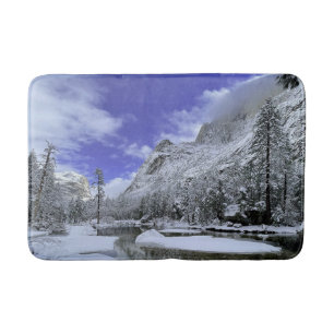 Ice & Snow   Yosemite National Park Bath Mat