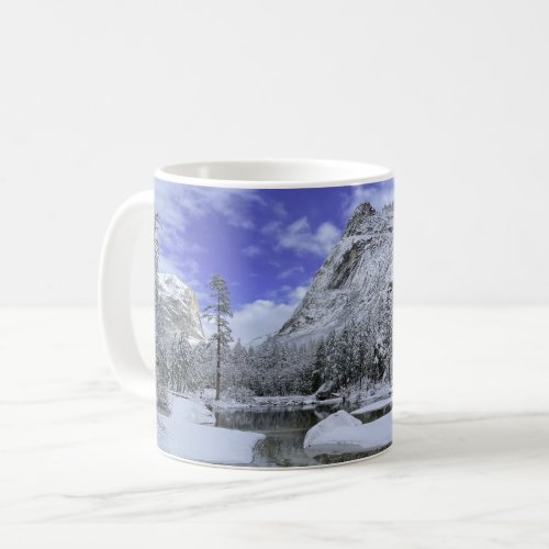 Ice  Snow  Yosemite National Park Coffee Mug