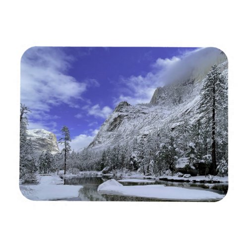 Ice  Snow  Yosemite National Park Magnet