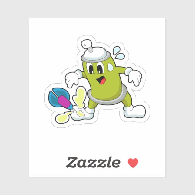 Ice spray Darts Dart Sticker (Sheet)