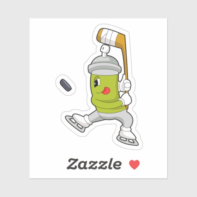 Ice spray Ice hockey Ice hockey stick Sticker (Sheet)