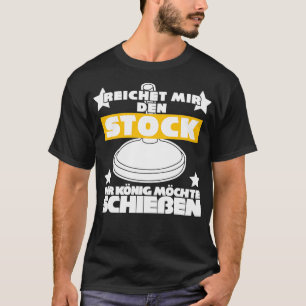 Ice Stock Joke Stock Shooting Sport T-Shirt